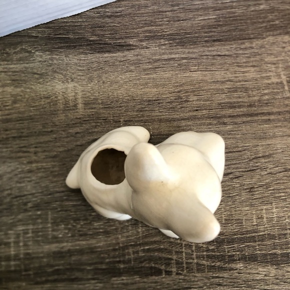 Vtg Ceramic Westie Dog Planter - Picture 11 of 14